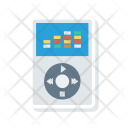 پیش‌نمایش فایل audio-player-3 از پک Multimedia Flat Paper 