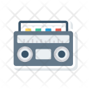 پیش‌نمایش فایل boombox-65 از پک Multimedia Flat Paper 