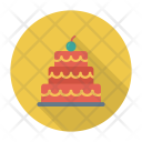 پیش‌نمایش فایل cake-760 از پک Food Flat Circle 