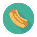پیش‌نمایش فایل hotdog-53 از پک Food Flat Circle 