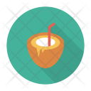 پیش‌نمایش فایل coconut-143 از پک Food Flat Circle 