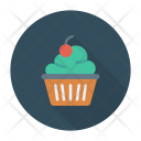 پیش‌نمایش فایل cupcake-170 از پک Food Flat Circle 