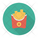 پیش‌نمایش فایل fries-49 از پک Food Flat Circle 