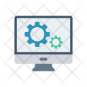 پیش‌نمایش فایل monitor-configuration از پک فناوری – آیکن‌های فلت
