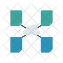 پیش‌نمایش فایل file-connected-with-cloud از پک فناوری – آیکن‌های فلت