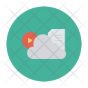 پیش‌نمایش فایل cloud-3698 از پک فناوری – آیکن‌های فلت