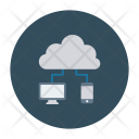 پیش‌نمایش فایل cloud-connected-device از پک فناوری – آیکن‌های فلت