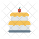 پیش‌نمایش فایل cake-765 از پک غذا – آیکن‌های فلت