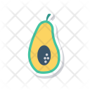 پیش‌نمایش فایل avocado-81 از پک غذا – سبک فلت کاغذی
