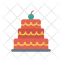 پیش‌نمایش فایل cake-772 از پک غذا – آیکن‌های فلت