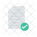 پیش‌نمایش فایل approved-document از پک فایل‌ها و پوشه‌ها – آیکن‌های فلت