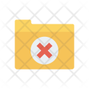 پیش‌نمایش فایل delete-folder-14 از پک فایل‌ها و پوشه‌ها – آیکن‌های فلت