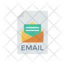 پیش‌نمایش فایل email-file از پک فایل‌ها و پوشه‌ها – آیکن‌های فلت