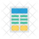 پیش‌نمایش فایل page-document از پک فایل‌ها و پوشه‌ها – آیکن‌های فلت کاغذی