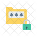 پیش‌نمایش فایل password-protection-folder از پک فایل‌ها و پوشه‌ها – آیکن‌های فلت کاغذی