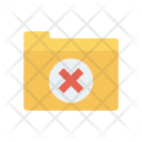 پیش‌نمایش فایل delete-folder-15 از پک فایل‌ها و پوشه‌ها – آیکن‌های فلت کاغذی