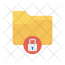 پیش‌نمایش فایل secure-folder-28 از پک فایل‌ها و پوشه‌ها – آیکن‌های فلت کاغذی