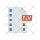 پیش‌نمایش فایل flv-file-11 از پک فایل‌ها و پوشه‌ها – آیکن‌های فلت کاغذی