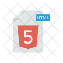 پیش‌نمایش فایل html5-file-1 از پک فایل‌ها و پوشه‌ها – آیکن‌های فلت کاغذی