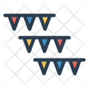 پیش‌نمایش فایل decoration-bunting از پک مهمانی و جشن – سبک فلت رنگی