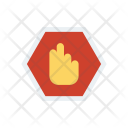 پیش‌نمایش فایل stop-sign-9 از پک ساخت‌وساز – آیکن‌های فلت کاغذی