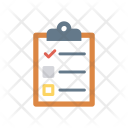 پیش‌نمایش فایل checklist-648 از پک ساخت‌وساز – آیکن‌های فلت کاغذی