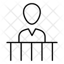 پیش‌نمایش فایل prison-27 از پک حقوق و عدالت – آیکن‌های خطی نازک