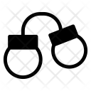 پیش‌نمایش فایل handcuffs-37 از پک حقوق و عدالت – آیکن‌های گلیف
