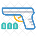 پیش‌نمایش فایل pistol-54 از پک حقوق و عدالت – آیکن‌های خطی رنگی