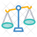 پیش‌نمایش فایل scale-325 از پک حقوق و عدالت – آیکن‌های خطی رنگی