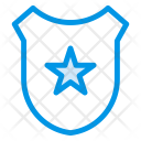 پیش‌نمایش فایل police-badge-16 از پک حقوق و عدالت – آیکن‌های فانتزی
