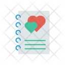پیش‌نمایش فایل love-diary از پک عشق و عاشقانه – آیکن‌های فلت