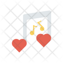 پیش‌نمایش فایل music-912 از پک عشق و عاشقانه – آیکن‌های فلت