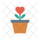 پیش‌نمایش فایل flower-pot-29 از پک عشق و عاشقانه – آیکن‌های فلت