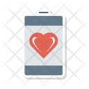 پیش‌نمایش فایل mobile-dating-application-8 از پک عشق و عاشقانه – آیکن‌های فلت کاغذی