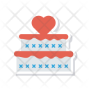 پیش‌نمایش فایل cake-834 از پک عشق و عاشقانه – آیکن‌های فلت کاغذی