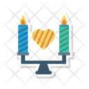 پیش‌نمایش فایل candle-646 از پک عشق و عاشقانه – آیکن‌های فلت کاغذی