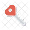 پیش‌نمایش فایل heart-key-5 از پک عشق و عاشقانه – آیکن‌های فلت کاغذی