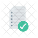 پیش‌نمایش فایل tick-document از پک مدرسه و آموزش – آیکن‌های فلت