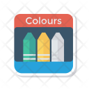 پیش‌نمایش فایل colors-9 از پک مدرسه و آموزش – آیکن‌های فلت کاغذی