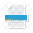 پیش‌نمایش فایل file-ruler از پک مدرسه و آموزش – آیکن‌های فلت کاغذی