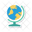 پیش‌نمایش فایل globe-555 از پک مدرسه و آموزش – آیکن‌های فلت کاغذی