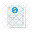 پیش‌نمایش فایل invoice-113 از پک مدرسه و آموزش – آیکن‌های فلت کاغذی
