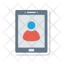 پیش‌نمایش فایل mobile-login-12 از پک مدرسه و آموزش – آیکن‌های فلت کاغذی