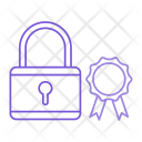 پیش‌نمایش فایل padlock-159 از پک Web & SEO Line Color 
