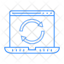 پیش‌نمایش فایل reload-webpage از پک Web & SEO Line Color 