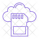 پیش‌نمایش فایل cloud-data-4 از پک Web & SEO Line Color 