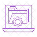 پیش‌نمایش فایل folder-setting-19 از پک Web & SEO Line Color 