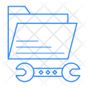 پیش‌نمایش فایل folder-maintenance از پک Web & SEO Line Color 