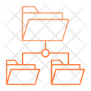 پیش‌نمایش فایل folder-structure-8 از پک Web & SEO Line Color 
